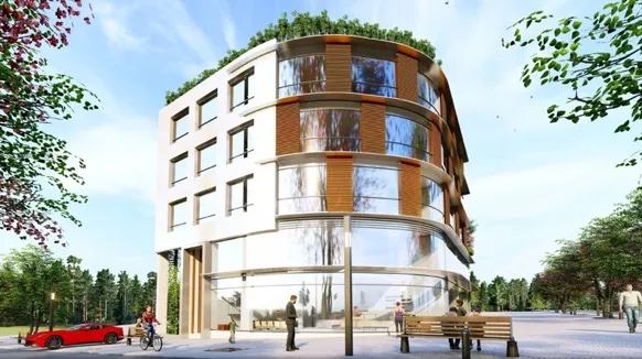 ARCH-R residential building rendering