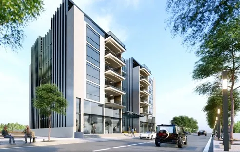 ARCH-R office tower rendering