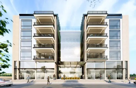 ARCH-R mixed-use building rendering
