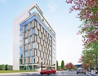 ARCH-R office tower rendering