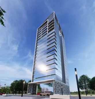 ARCH-R office tower rendering