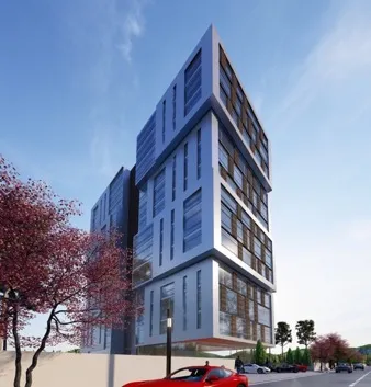 ARCH-R office tower rendering