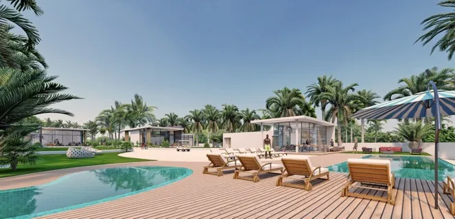 ARCH-R tropical villa rendering