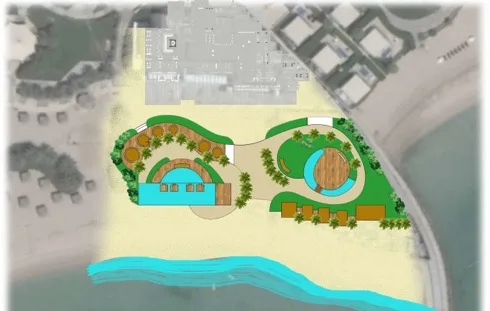 ARCH-R waterfront and beach club masterplan